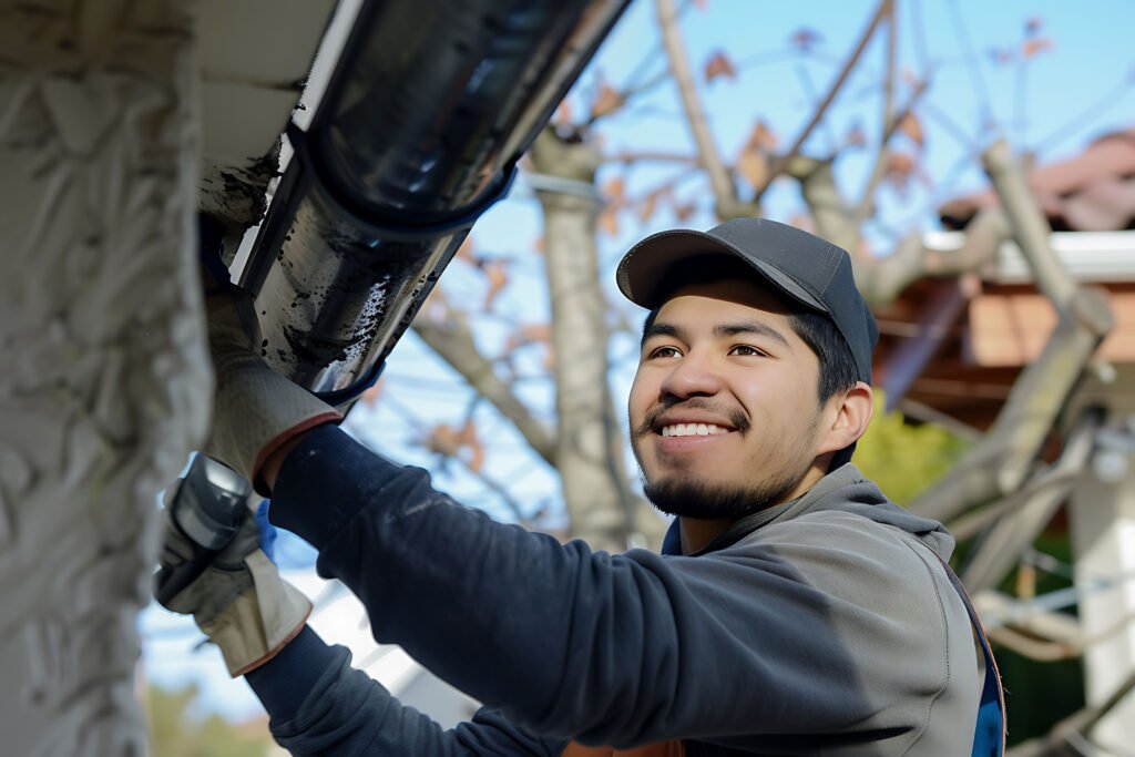 Gutter cleaning service